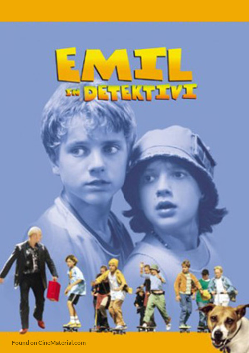 Emil und die Detektive - Slovenian Movie Poster