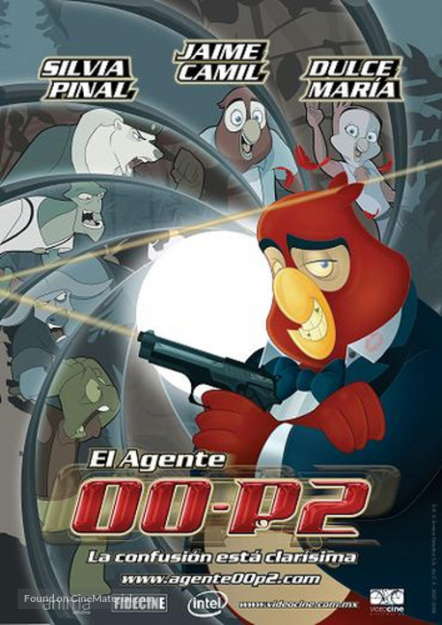Agente 00-P2, El - Mexican Movie Poster