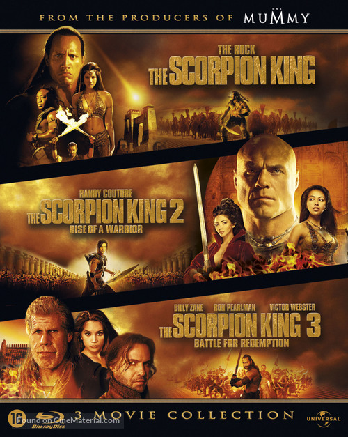 The Scorpion King - Dutch Blu-Ray movie cover