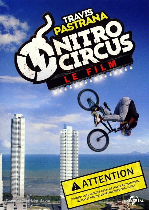 Nitro Circus: The Movie - French DVD movie cover