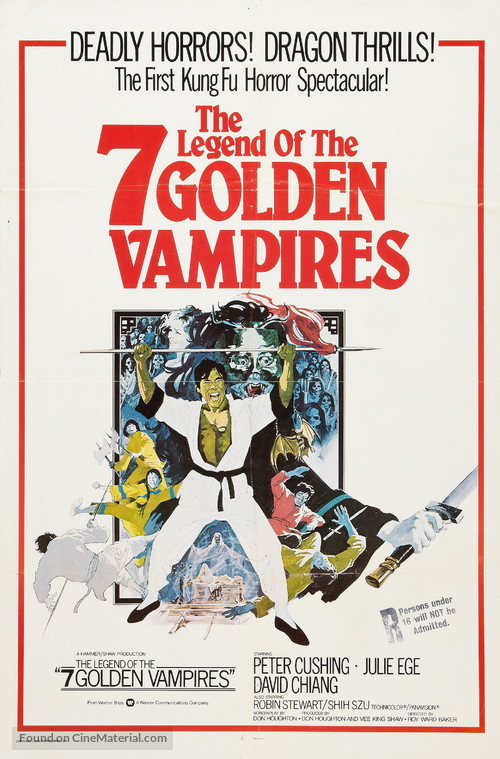 The Legend of the 7 Golden Vampires - Movie Poster