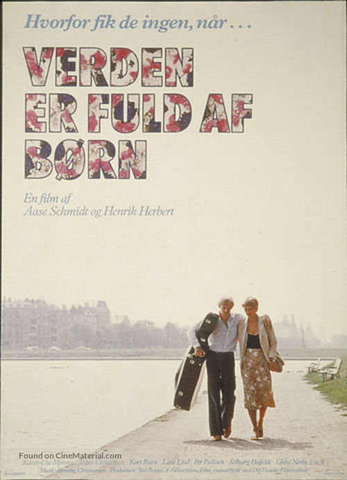 Verden er fuld af b&oslash;rn - Danish Movie Poster