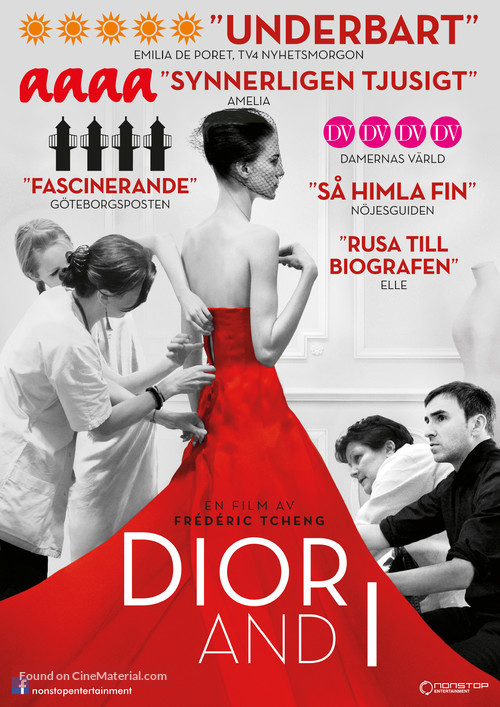 Dior and I - Swedish Movie Poster