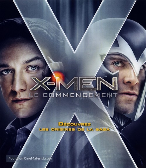 X-Men: First Class - French Movie Cover