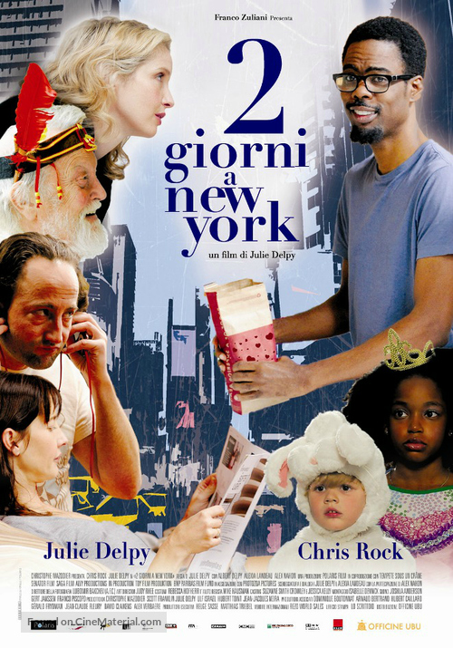 2 Days in New York - Italian Movie Poster