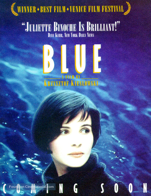 Trois couleurs: Bleu - Movie Poster