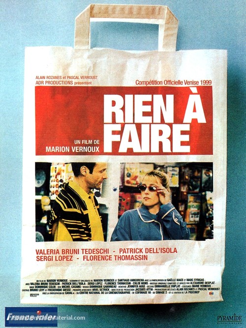 Rien &agrave; faire - French Movie Poster