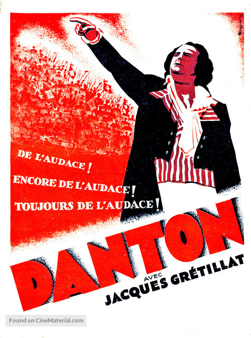 Danton - French Movie Poster