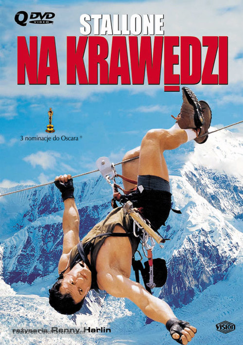 Cliffhanger - Polish DVD movie cover