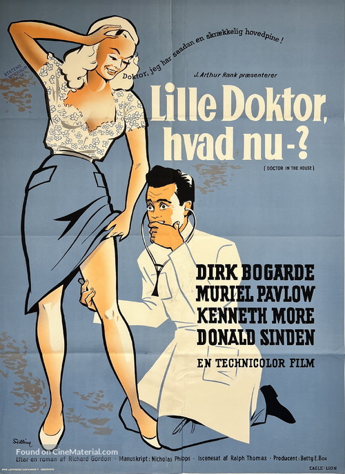 Doctor in the House - Danish Movie Poster