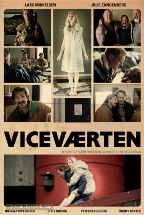 Vicev&aelig;rten - Danish Movie Poster