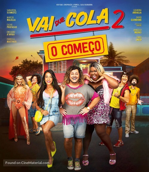 Vai que Cola 2: O Come&ccedil;o - Brazilian Blu-Ray movie cover