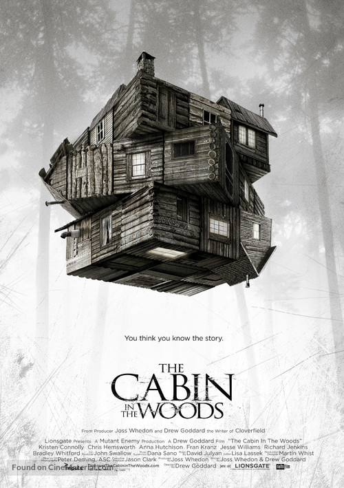 The Cabin in the Woods - Swiss Movie Poster