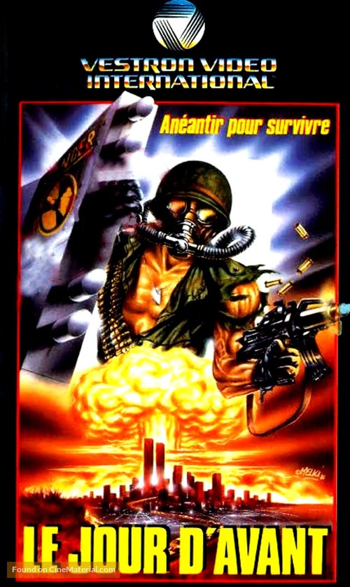 Massive Retaliation - French VHS movie cover