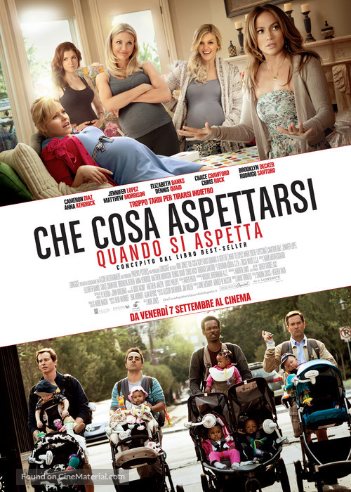 What to Expect When You&#039;re Expecting - Italian Movie Poster