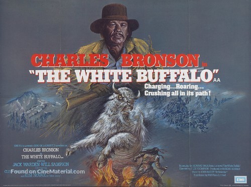 The White Buffalo - British Movie Poster