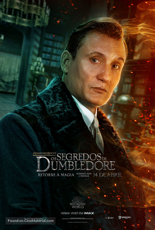 Fantastic Beasts: The Secrets of Dumbledore - Brazilian Movie Poster