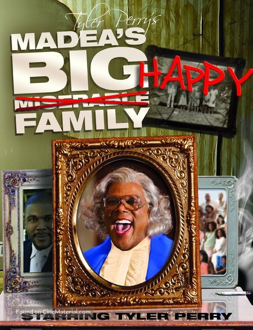 Madea&#039;s Big Happy Family - DVD movie cover