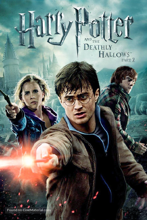 Harry Potter and the Deathly Hallows - Part 2 - DVD movie cover