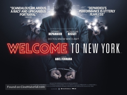 Welcome to New York - British Movie Poster