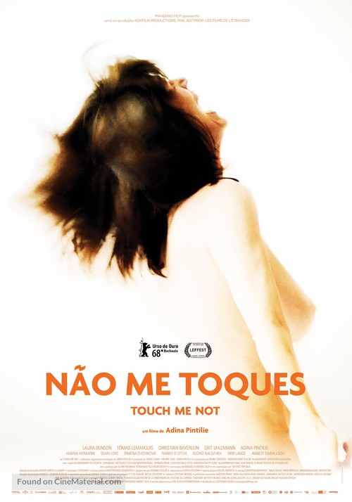 Touch Me Not - Portuguese Movie Poster