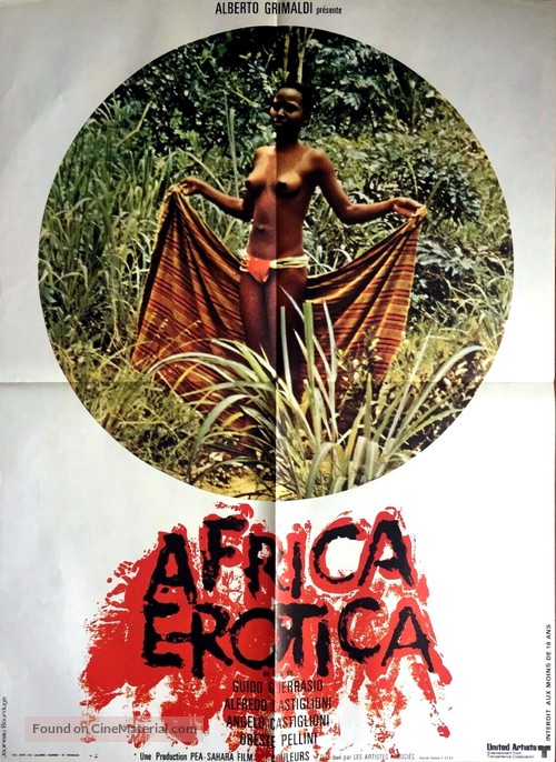 Africa ama - French Movie Poster