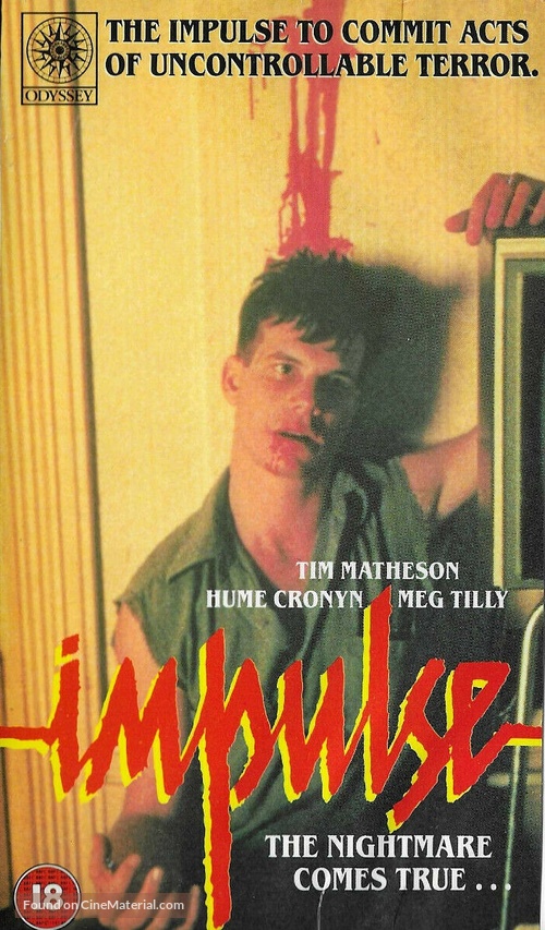 Impulse - British VHS movie cover
