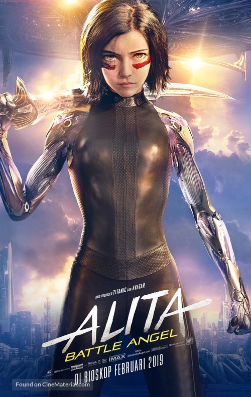 Alita: Battle Angel - Indonesian Movie Poster