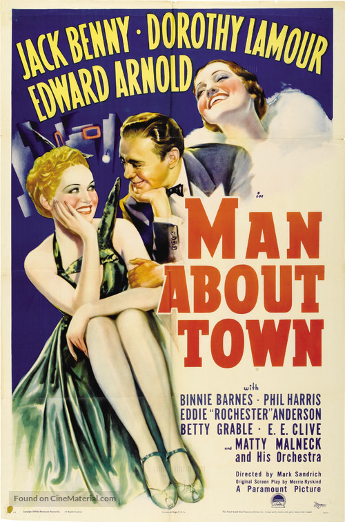 Man About Town - Movie Poster