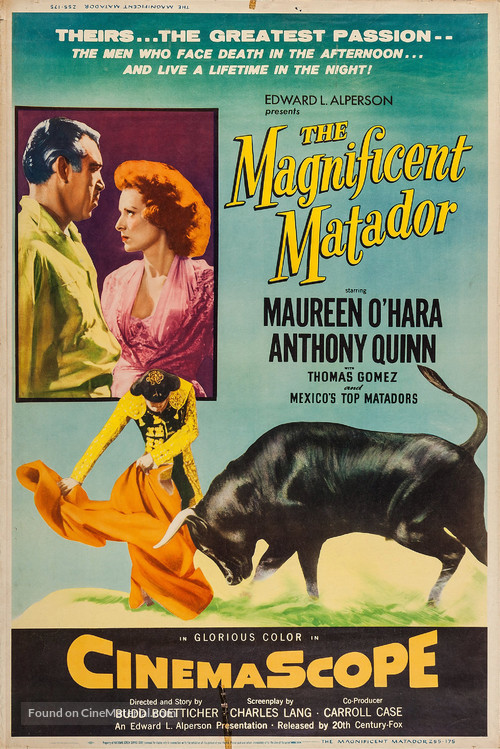 The Magnificent Matador - Movie Poster