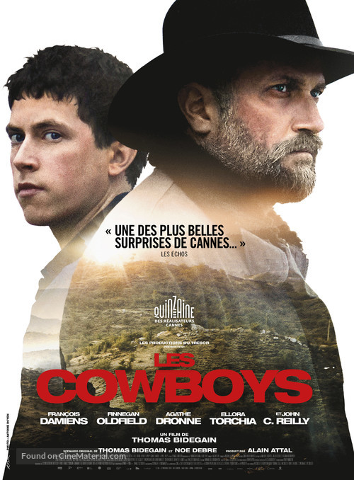 Les cowboys - French Movie Poster