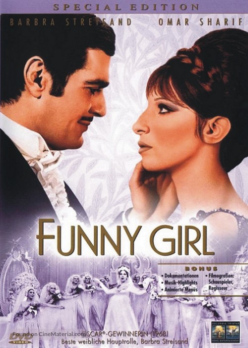 Funny Girl - German DVD movie cover
