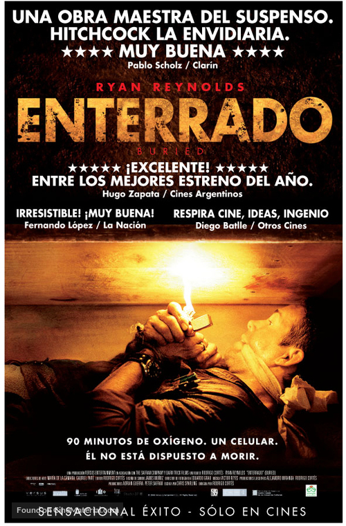 Buried - Argentinian Movie Poster