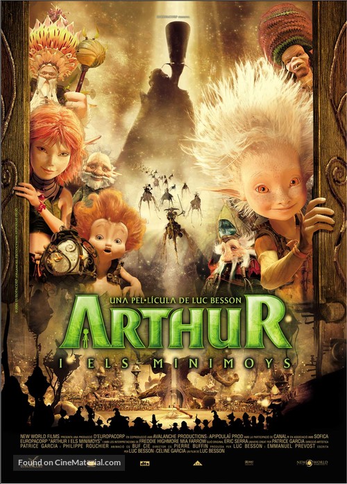 Arthur et les Minimoys - Andorran Movie Poster