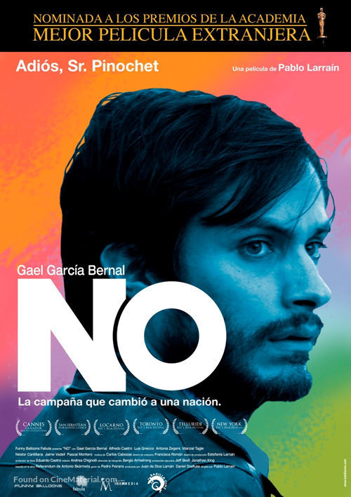 No - Colombian Movie Poster