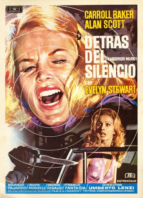 Il coltello di ghiaccio - Spanish Movie Poster