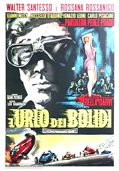 L&#039;urlo dei bolidi - Italian Movie Poster