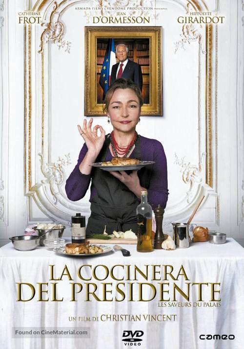 Les saveurs du Palais - Spanish DVD movie cover