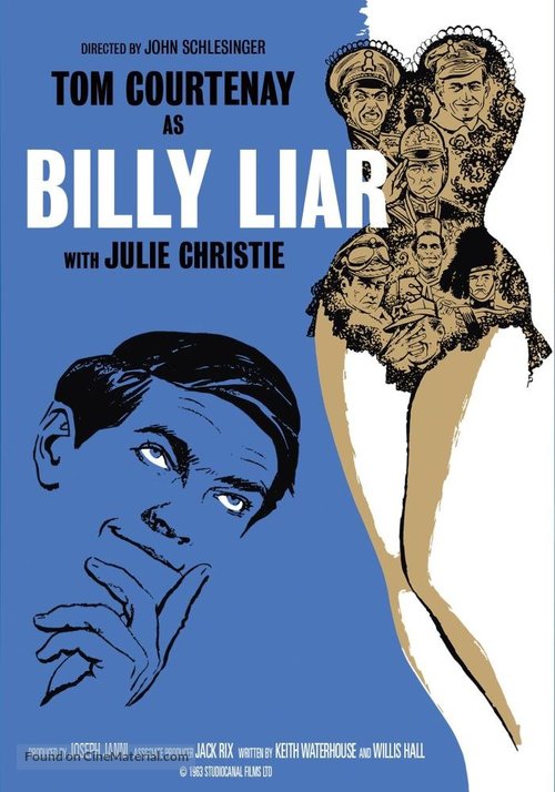 Billy Liar - DVD movie cover