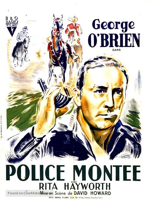 The Renegade Ranger - French Movie Poster