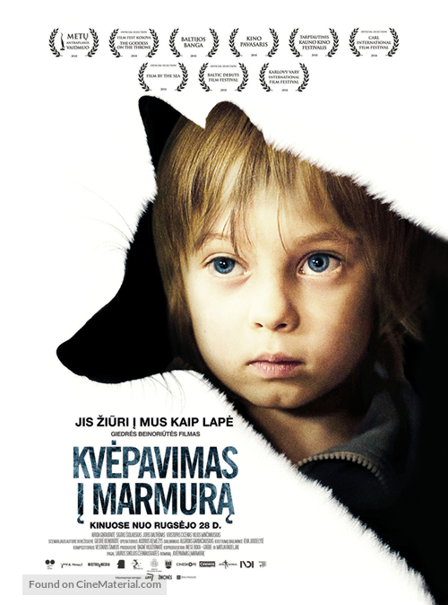 Kvepavimas i marmura - Lithuanian Movie Poster