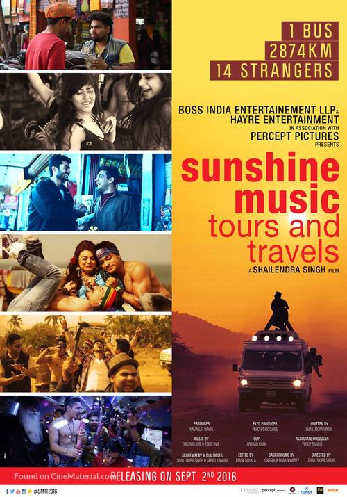 Sunshine Music Tours &amp; Travels - Indian Movie Poster