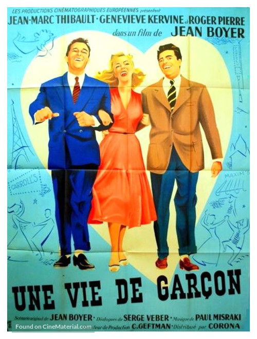 Une vie de gar&ccedil;on - French Movie Poster