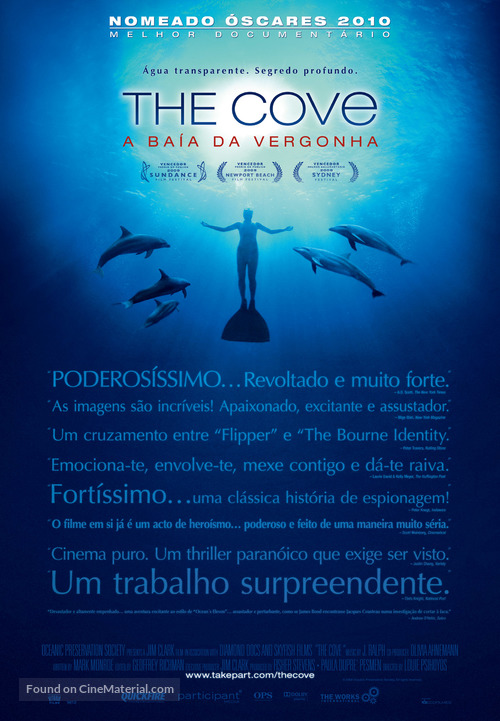 The Cove - Portuguese Movie Poster