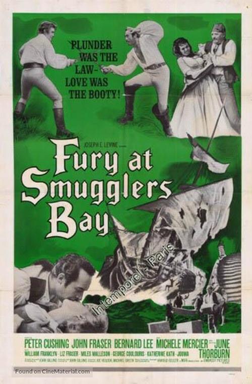 Fury at Smugglers&#039; Bay - British Movie Poster