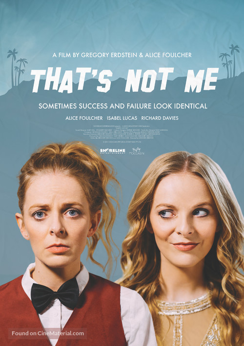 That&#039;s Not Me - Australian Movie Poster