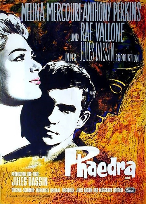 Phaedra - German Movie Poster