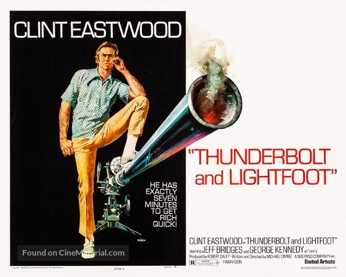Thunderbolt And Lightfoot - Movie Poster