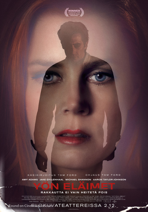 Nocturnal Animals - Finnish Movie Poster