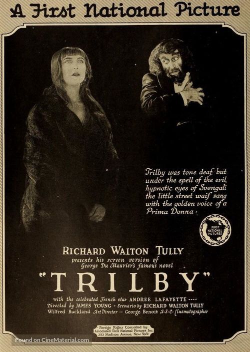 Trilby - Movie Poster
